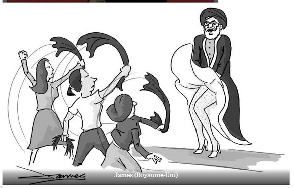 Iran Protests Cartoons Of Khamenei In French Satirical Weekly, Charlie Hebdo | New Age Islam News Bureau | New Age Islam | Islamic News and Views | Moderate Muslims & Islam Iran Protests Cartoons Of Khamenei In French Satirical Weekly, Charlie Hebdo | New Age Islam News Bureau | New Age Islam | Islamic News and Views | Moderate Muslims & Islam